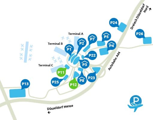 Düsseldorf Flughafen P12