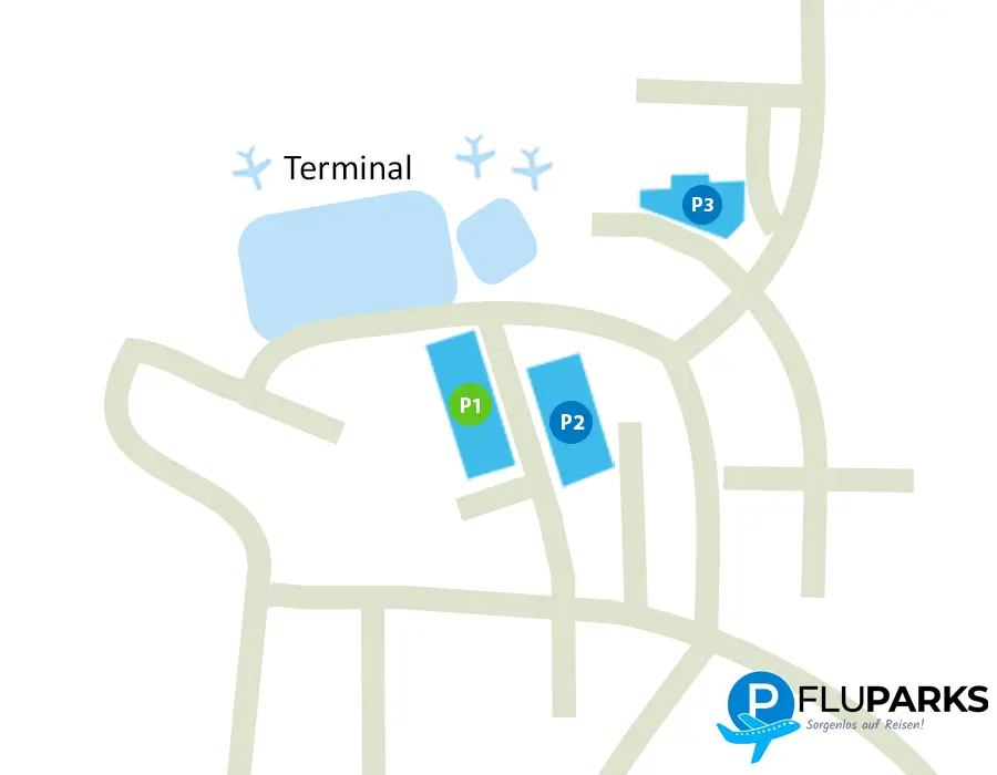 Flughafen Bremen Parkhaus 1