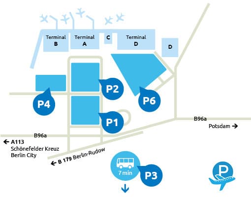 Parkgebühren Flughafen Schönefeld